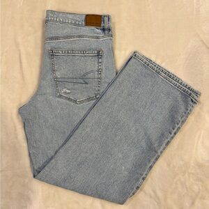 American Eagle Outfitters Sky Blue Stovepipe Jeans